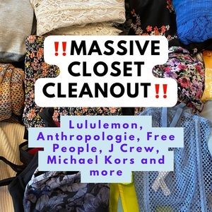 ‼️MAJOR Closet Cleanout‼️ Live 3/20 @ 12pm EST